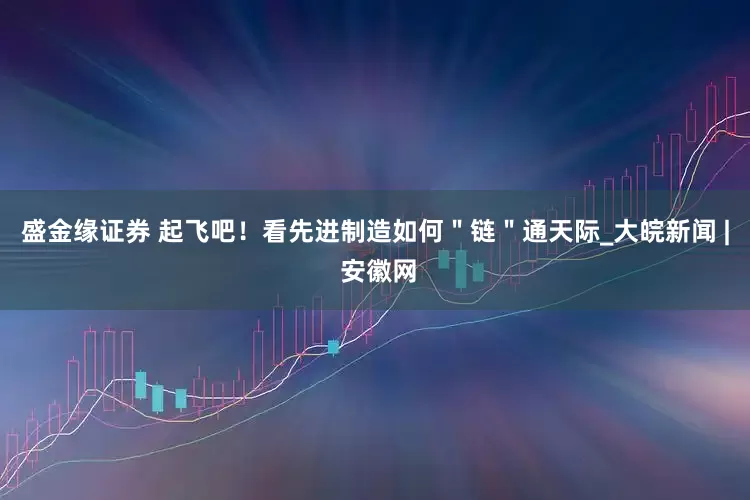 盛金缘证券 起飞吧！看先进制造如何＂链＂通天际_大皖新闻 | 安徽网