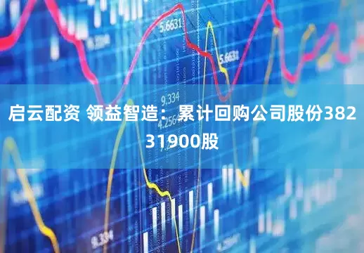 启云配资 领益智造：累计回购公司股份38231900股