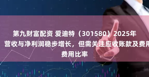 第九财富配资 爱迪特(301580)2025年中报:营收与净利润稳步增长,但需关注应收账款及费用比率